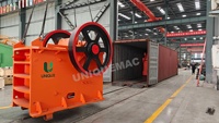 Trituradora de mandíbula compacta de piedra UNIQUEMAC, máquina trituradora de mandíbula de doble eje Industrial de construcción, proveedor en Alibaba