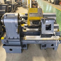 Tour CNC à banc incliné TCK6050, broche simple, portée de coupe 560 mm, longueur de travail 550 mm, commande KND 12 stations, machine de tournage robuste pour pièces métalliques