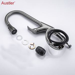 Grifo de agua fría y caliente de cocina extraíble 3 en 1 moderno Grifo de fregadero de cocina de dibujo - Product Image 4