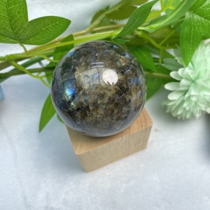 Sfera di Cristallo Naturale in Labradorite, Quarzo per Massaggi, Lucidatura, Guarigione, Decorazione Raffinata per Interni, Souvenir - Product Image 2