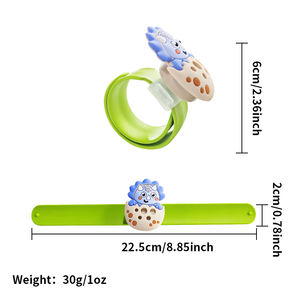 Pulsera Repelente de Mosquitos con Aceite Esencial de Dinosaurio al por Mayor, Pulsera Aromática a Base de Plantas para Niños, para Exteriores, con Broche a Presión, OEM - Product Image 5