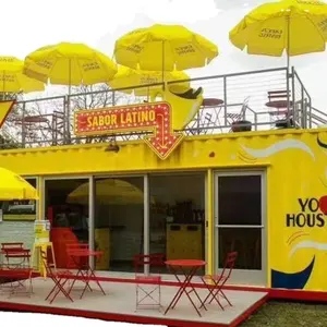 Fabrik Direkt verkauf Tragbares bewegliches Design Coffee Shop Cafe Bar Pop Food Kiosk Container House