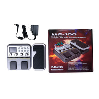 Accessoires Guitare Pédale d'Effets Multiples Numérique Complète NUX MG-100 pour Guitare Électrique