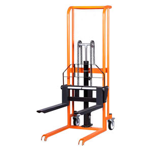 Uni-Silent FT0409 Elevador hidráulico manual Transpaleta Apilador 400kg Carretillas elevadoras manuales Nueva condición para almacenes - Product Image 5