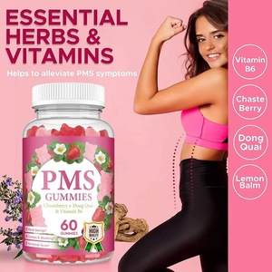 Cápsulas Veganas de Hierbas para el Equilibrio Hormonal, Suplemento de Bayas de Vitex (Chasteberry) para la Menopausia y el Apoyo del Ciclo Menstrual Irregular - Product Image 5