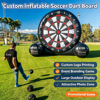 Cible de fléchettes de football gonflable pour enfants et adultes, directement de l'usine, couleur et logo personnalisables, conception gonflable sécurisée