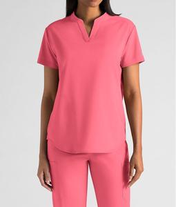 ملابس طبية نسائية مضادة للتجاعيد، مصنوعة من مواد ناعمة ومرنة، طقم سكراب لموظفي عيادات الأسنان - Product Image 5