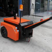 Tracteur de remorquage électrique à forte traction, capacité de remorquage de 3500 kg, moteur DC24V 1500W pour opération de remorquage de remorque en usine