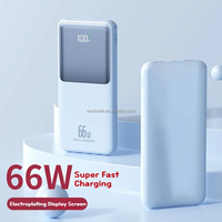 Dernier modèle 22,5W Type C Sortie Super Charge Rapide Powerbank 20000mah Affichage numérique Capacité réelle 20000mah Pd Power Bank