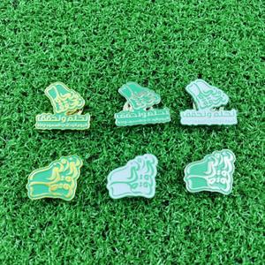 סיטונאי חוצה גבולות סיטונאי זהב ערביה מצופה זהב סדרת מתכת קוקוס קריקטורה מתנה סמל למזרח התיכון מגולף - Product Image 1