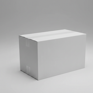 Boîtes d'expédition en carton ondulé blanc 3 plis de qualité supérieure, recyclables, 12x12x3 pouces, durables et légères, pour cadeaux et abonnements - Product Image 3