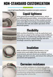 Linzhi soğutmanın esnek elektrik borusu Epco Acwnm1063-Ira klima kamçı - Product Image 5