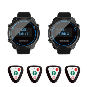 ระบบเรียกพนักงานไร้สาย MMCall ปุ่มกดเรียกบริการในร้านอาหาร นาฬิกาเรียกพนักงาน - Product Image 2