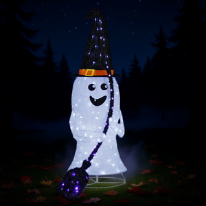 4ft Ghost 100LED Outdoor Halloween Lights Décorations éclairées pour Halloween - Product Image 2
