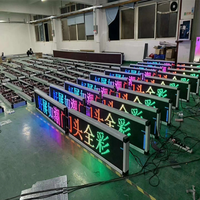 Écran d'affichage LED extérieur P5/P6/P8/P10 couleur pour la publicité, panneau de panneau