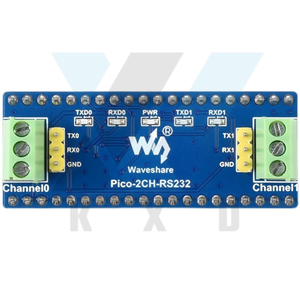 Raspberry <strong>Pi</strong> Pico Dual Channel RS232 Expansion Board UART Communication Conversion Module SP3232EEN - Product Image 1