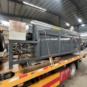 Thiết bị sấy Phân Gà quay trống máy sấy dư lượng trà ba giai đoạn - Product Image 6