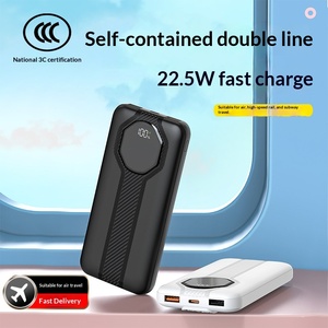 พาวเวอร์แบงค์ขนาดใหญ่พกพาสะดวก ความจุ 20000mAh กำลังไฟ 22.5W ขายดี รองรับการสกรีนโลโก้แบบกำหนดเอง - Product Image 5