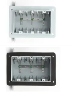 Switch Plastic Wiring Box High quality Factory Wholesale PVC Electrical conduit fitting ETL& CETL Certificated Pipe fitting