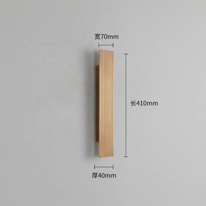 Vente flash - Applique murale LED en aluminium peint or pour intérieur et extérieur - Product Image 2