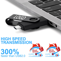 Flashdisk Smartphone Berkualitas Tinggi 8GB 16GB 32GB 64GB 128GB 256GB 512GB 1TB 2TB 2 3 4 in 1 Tipe C OTG Stick USB
