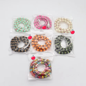 Smooth Beads 3-in-1 Charger Flora Flower Beaded 1m Fast Charging Usb c Phone Cable for Computer Use
