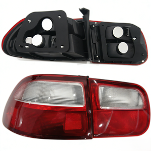 Nouvel ensemble de feux arrière rouge EG8 EG6 adapté à HONDA <span class=keywords><strong>CIVIC</strong></span> 3DR Hatchback FEU ARRIÈRE 1992 1993 <span class=keywords><strong>1994</strong></span> 1995 - Product Image 3