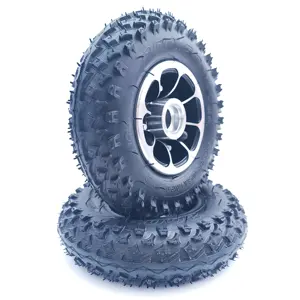 200x50 Inflatable Off-Road Scooter Tire With Rim Assembly Ra-zor Pro RDS Dune Buggy 8x2 Inch Pneumatic Tire Wheelchair Tyre