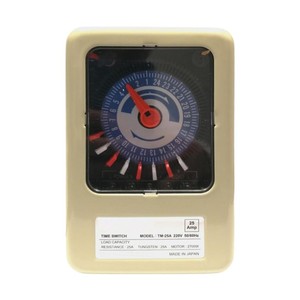 Interruptor Temporizador Mecánico de 24 Horas 25A 220V 50/60Hz para Aire Acondicionado y Calefacción con Intervalo de 15 Minutos TM-25A - Product Image 4
