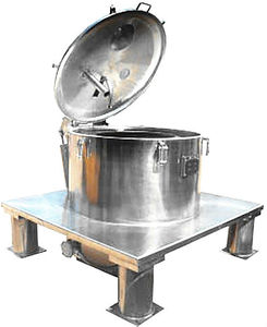 Filtre à sédiments plat à filtration difficile, séparateur à panier centrifuge industriel, machine d'extraction par centrifugation, <span class=keywords><strong>extracteur</strong></span> de solvant - Product Image 1