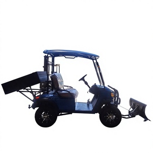 Voiturette de golf électrique tout-terrain robuste 4 places pour le déneigement et le nettoyage - Product Image 5