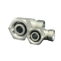 Conector Hidráulico de Unión de Conversión Giratoria de Ángulo Recto con Cable Interior y Exterior de Tipo de Férula Única Estándar Eaton 2C9