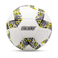 Balón de Fútbol Profesional Talla 5, Cuero PU, para Entrenamiento en Interiores y Exteriores, Cosido a Máquina