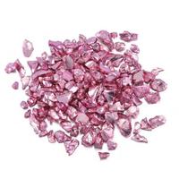 Kaca Pecah Metalik Tak Beraturan, Glitter Batu Kaca Kecil, Potongan Kaca Pecah Kecil untuk Dekorasi Slime Grosir-Pabrik Langsung MOQ 1kg