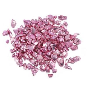 Pierres de verre métalliques irrégulières concassées, petits morceaux de verre brisé pour la décoration de slime, vente en gros - directement de l'usine, MOQ 1kg - Product Image 3