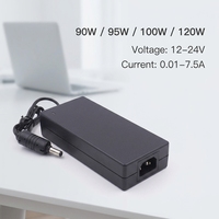 Adaptateur d'alimentation à découpage AC/DC 90W 95W 100W 120W 12V 15V 20V 24V 2A 5A 6A 7.5A pour analyseur de gaz du sang et alimentation médicale