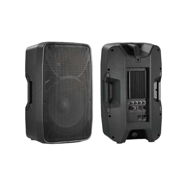 Single 15 Inch Professional Active Speaker with DSP Full Range Speaker for Outdoor Performance Live Broadcast High-power Speaker