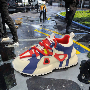 Zapatillas Deportivas para Hombre, con Cordones, Transpirables, Acolchadas, que Aumentan la Altura, Calzado Deportivo Informal - Product Image 3