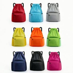 2026 New Ideal Product <b>Water</b>-Resistant Polyester Drawstring Bag with Professional Customization for School PE & Field Trips - Product Image 1