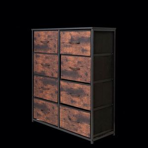 Commode autoportante moderne en tissu pour salon, durable, avec panneaux en MDF et acier inoxydable, en pin, disponible en plusieurs couleurs - Fournisseur en gros - Product Image 2