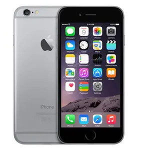 Apple iPhone 6 desbloqueado Dual Core 4,7 pulgadas IOS 16/64/128GB ROM 1,4 GHz 8MP 3G 4G LTE teléfono móvil con huella dactilar usado