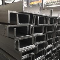 Fournisseur de profilés en U en acier noir laminé à chaud, dimensions UPN