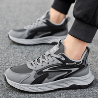 Chaussures de sport pour hommes M8832 de haute qualité, respirantes, en mesh, antidérapantes, résistantes à l'usure, chaussures de marche décontractées