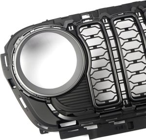 Front Grille Rooster Grillbescherming voor Jeep Wrangler JL 18-24 ABS Mat Zwart 20e Verjaardag Stijl - Product Image 6