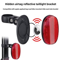 Réflecteurs de vélo cachés pour support AirTag, étui de suivi GPS antivol étanche pour VTT/trottinette/vélo électrique