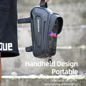 <span class=keywords><strong>Sac</strong></span> de vélo OEM imperméable et antichoc, réfléchissant, pour cadre ou guidon, idéal pour le cyclisme, les trajets quotidiens et les voyages en extérieur - Product Image 3