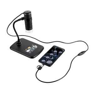 Microscopio <span class=keywords><strong>Digital</strong></span> USB con soporte, brazo ajustable con Base de Metal para inspección de componentes de placa PCB - Product Image 3