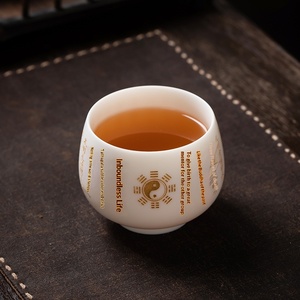 Taza <span class=keywords><strong>de</strong></span> Té <span class=keywords><strong>de</strong></span> Porcelana Estilo Occidental con Apariencia <span class=keywords><strong>de</strong></span> Jade, Tao <span class=keywords><strong>Te</strong></span> Ching, con Logotipo Personalizable, Taza Individual, Caja <span class=keywords><strong>de</strong></span> Regalo <span class=keywords><strong>de</strong></span> Porcelana Blanca - Product Image 3