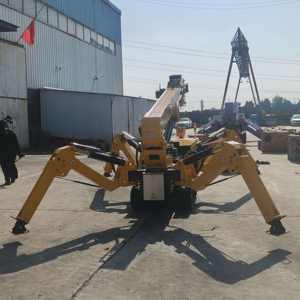 Высококачественный 3-тонный кран с шарнирным подъемником, гидравлический мини-безопасный высокопроизводительный кран с дистанционным управлением - Product Image 3