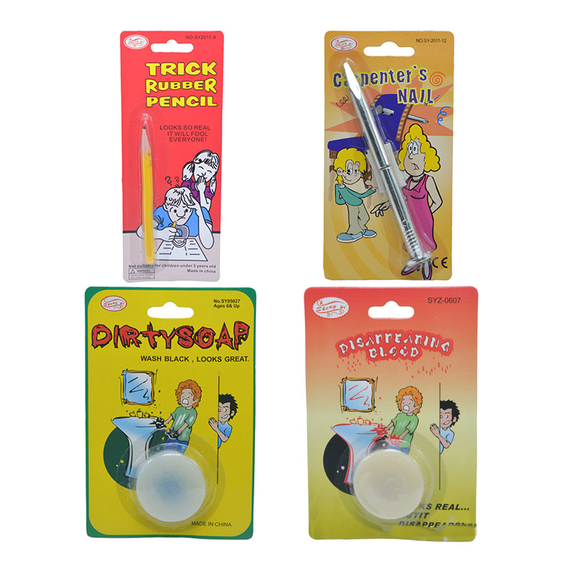 Реквизит на Хэллоуин, шокер на день судьбы апреля, игрушки для шуток, забавный карандаш, кляп, подарочный набор для розыгрыша
